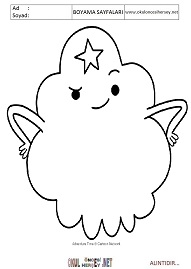 adventure-time boyama sayfaları